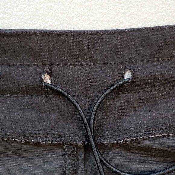 Columbia Pants Black Cargo Jogger Hiking Womens Size Large L Black Drawstring - Picture 8 of 10